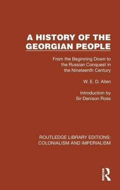 A History of the Georgian People - Allen, W E D