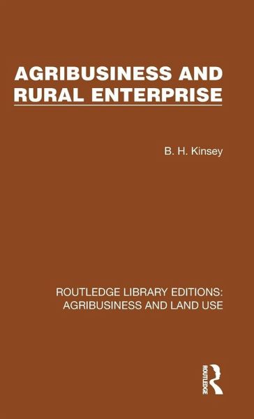 Agribusiness and Rural Enterprise Agribusiness and Rural Enterprise