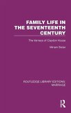 Family Life in the Seventeenth Century