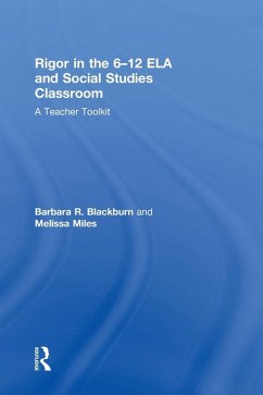 Cover Rigor in the 6-12 ELA and Social Studies Classroom