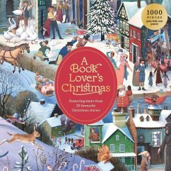 A Book Lover's Christmas 1000 Piece Puzzle - Kirkham, Michael