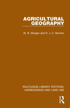 Agricultural Geography - Morgan, W B; Munton, R J C