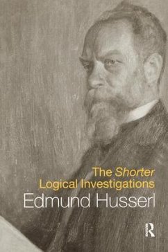 The Shorter Logical Investigations - Husserl, Edmund