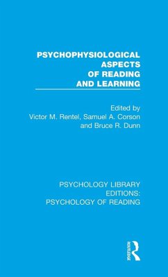 Cover Psychophysiological Aspects of Reading and Learning