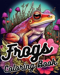 Frogs Coloring Book - Huntelar, James