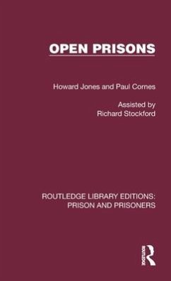 Open Prisons - Jones, Howard; Cornes, Paul