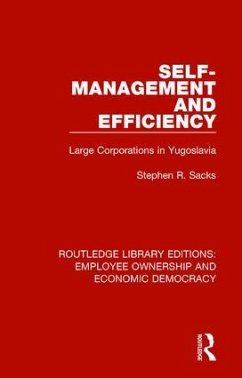 Self-Management and Efficiency - Sacks, Stephen R