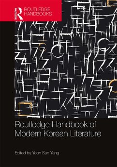 Routledge Handbook of Modern Korean Literature