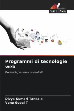 Programmi di tecnologie web - Tankala, Divya Kumari;T, Venu Gopal