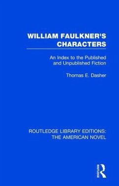 William Faulkner's Characters - Dasher, Thomas E