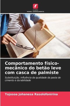 Comportamento físico-mecânico do betão leve com casca de palmiste - Rasolofonirina, Tojosoa Johanesa