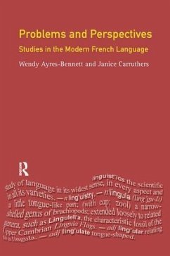 Problems and Perspectives - Ayres-Bennett, Wendy; Carruthers, Janice; Temple, Rosalind