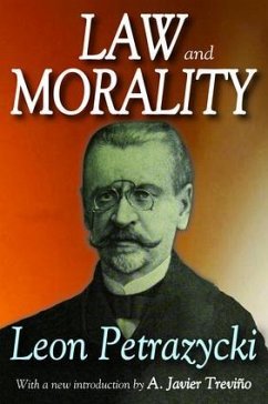 Law and Morality - Petrazycki, Leon; Trevino, A Javier
