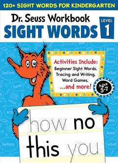 Dr. Seuss Sight Words Level 1 Workbook - Seuss