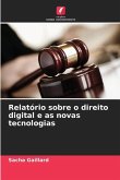 Relatório sobre o direito digital e as novas tecnologias