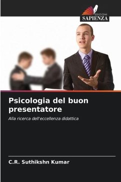 Psicologia del buon presentatore - Kumar, C.R. Suthikshn