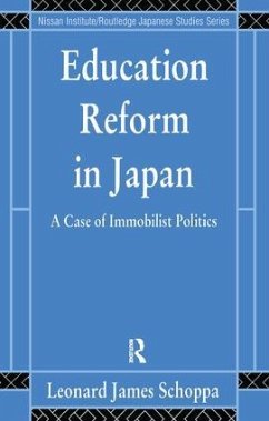 Education Reform in Japan - Schoppa, Leonard James