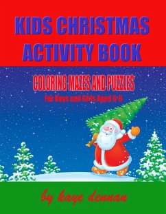 Cover Kids Christmas Activity Book: Coloring Mazes and Puzzles (eBook, ePUB)