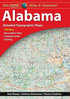 Delorme Atlas & Gazetteer: Alabama - Rand Mcnally