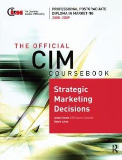 The Official CIM Coursebook - Doole, Isobel; Lowe, Robin