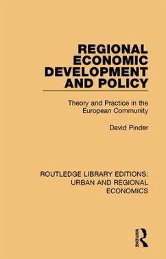Regional Economic Development and Policy - Pinder, David