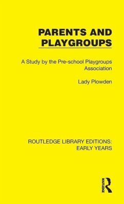 Parents and Playgroups - Pre-School Playgroups Association