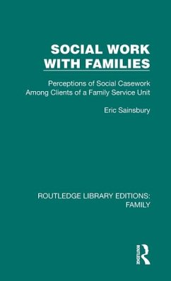 Social Work with Families - Sainsbury, Eric