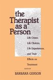 The Therapist as a Person