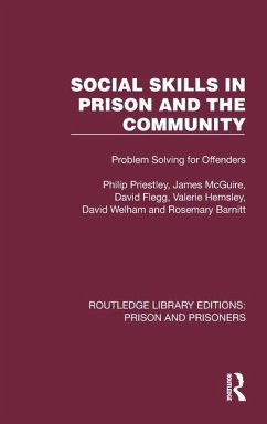 Social Skills in Prison and the Community - Priestley, Philip; Mcguire, James; Flegg, David