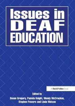 Issues in Deaf Education - Swanwick, Ruth