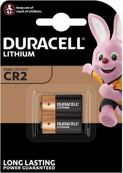 1x2 Duracell Lithium CR2 Fotobatterie 3V 800mAh CR15H270