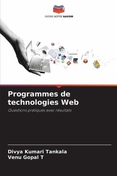 Programmes de technologies Web - Tankala, Divya Kumari;T, Venu Gopal