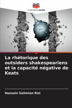 La rhétorique des outsiders shakespeariens et la capacité négative de Keats - Salimian Rizi, Hussein
