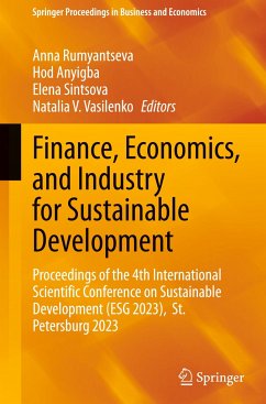 Finance, Economics, and Industry for Sustainable Development