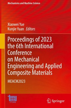 Proceedings of 2023 the 6th International Conference on Mechanical Engineering and Applied Composite Materials