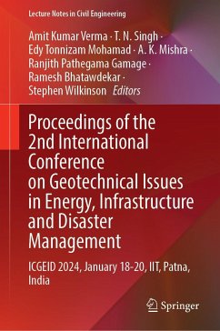 Proceedings of the 2nd International Conference on Geotechnical Issues in Energy, Infrastructure and Disaster Management