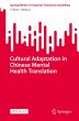 Cultural Adaptation in Chinese Mental... - Bild 1
