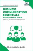 Business Communication Essentials You Always Wanted To Know (Self Learning Management) (eBook, ePUB)