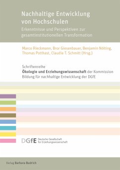 Nachhaltige Entwicklung von Hochschulen (eBook, PDF)
