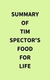 Summary of Tim Spector's Food for Life (eBook, ePUB)