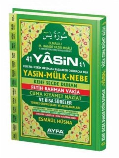 Cover 41 Yasin - Türkce Okunuslari ve Aciklamalari Rahle Boy, Ciltli