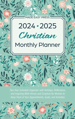 2024-2025 Christian Monthly Planner - Made Easy Press