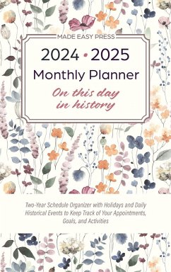 2024-2025 Monthly Planner - On This Day in History - Made Easy Press