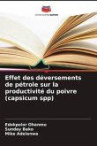 Effet des déversements de pétrole sur la productivité du poivre (capsicum spp)