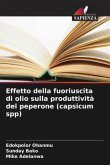 Effetto della fuoriuscita di olio sulla produttività del peperone (capsicum spp)