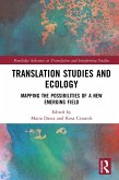Translation Studies and Ecology (eBook, PDF)