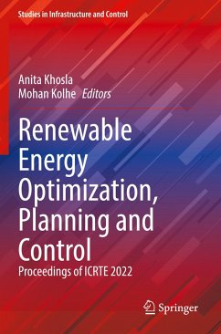 Cover Renewable Energy Optimization, Planning and Control