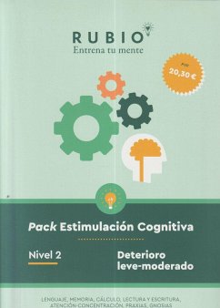 Pack estimulación cognitiva, nivel 2, deterioro leve-moderado - Pedrosa Casado, Beatriz