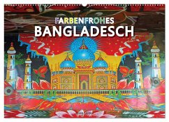 Farbenfrohes Bangladesch (Wandkalender 2025 DIN A2 quer), CALVENDO Monatskalender - Calvendo;Gerner, Gabriele