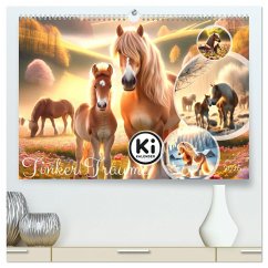 Tinker Träume - Ein Jahr auf zauberhaften Weiden (hochwertiger Premium Wandkalender 2025 DIN A2 quer), Kunstdruck in Hochglanz - Calvendo;Warstat, Marco
